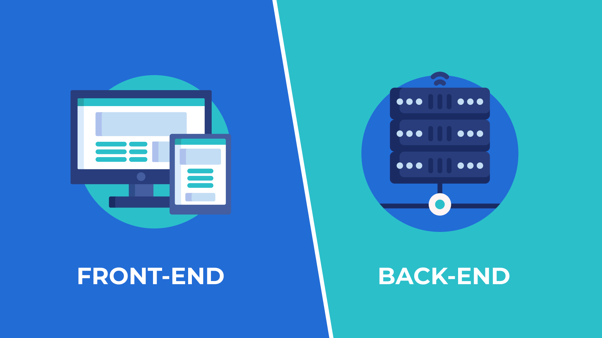 Front-end and Back-end